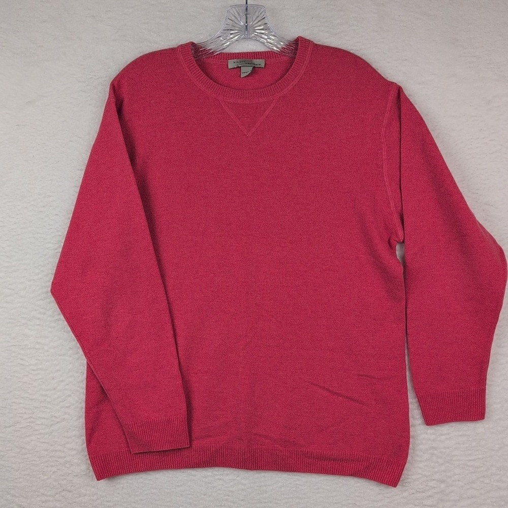 Kinross Cashmere Sweater Women's Small Pullover Crewneck Pink